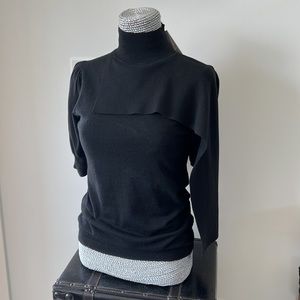 Turtleneck sweater new Zimmerman asymmetrical
